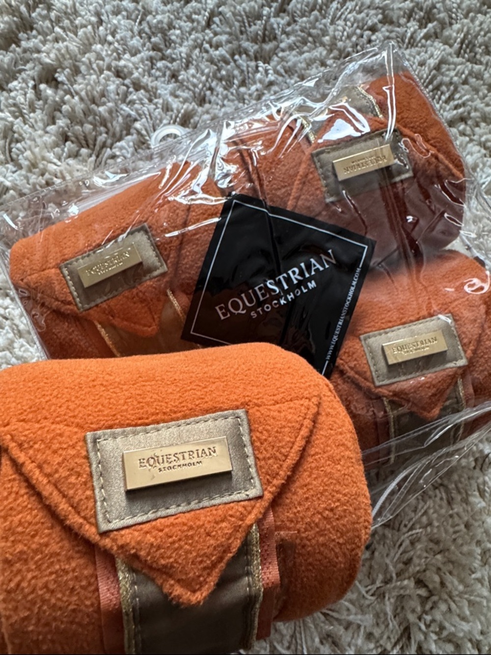 Equestrian Stockholm Bronze Gold - Set 4 Polo Wraps